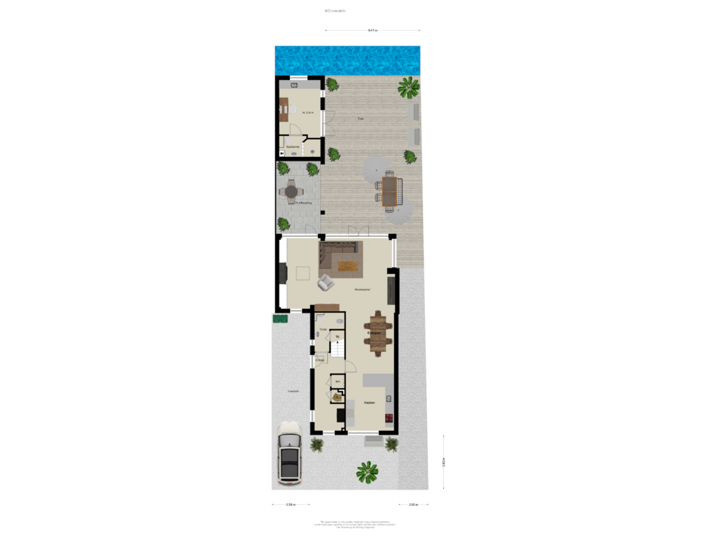 Bekijk plattegrond van BG overzicht van Dorpsweg Ransdorp 30