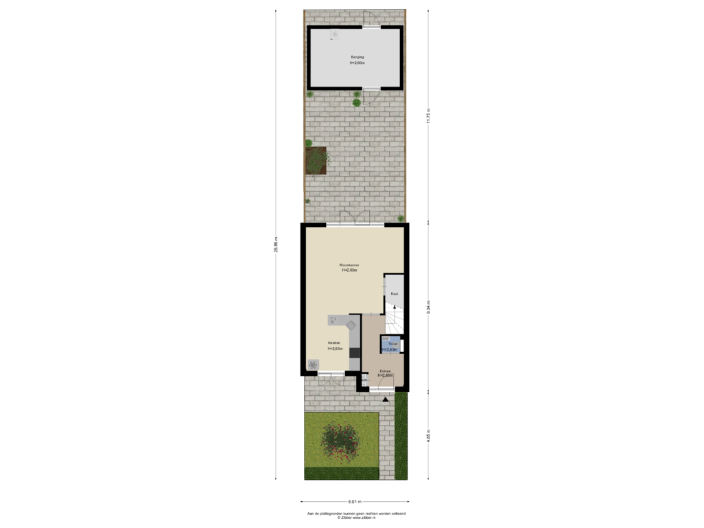 Bekijk plattegrond van Begane Grond_Tuin van Kanon 58