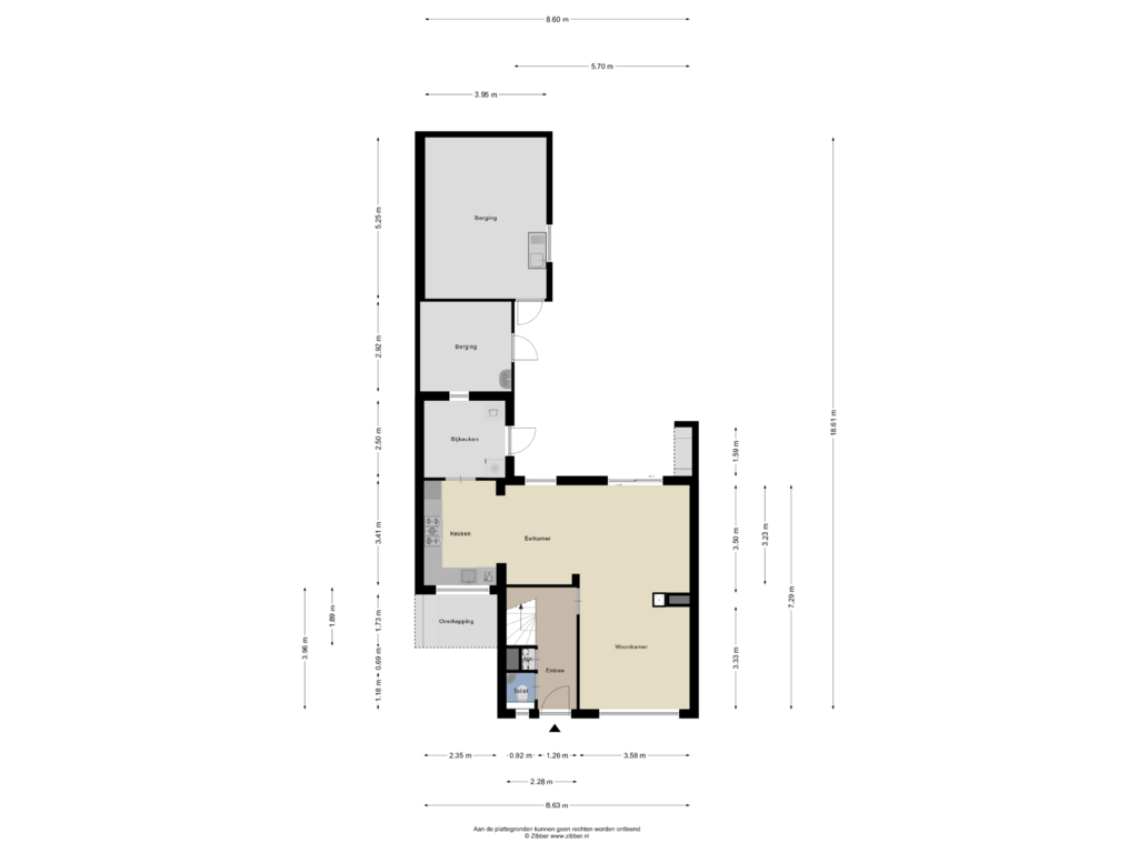 Bekijk plattegrond van Begane Grond van Wingerdstraat 37