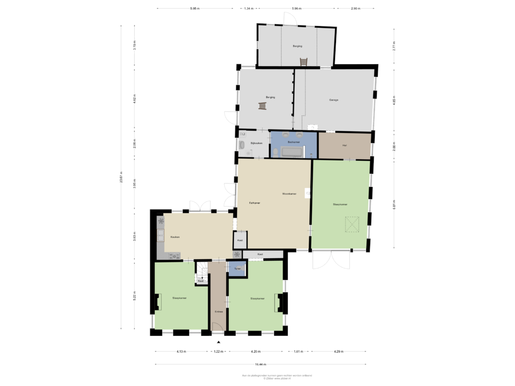 Bekijk plattegrond van Begane Grond van Het Loeg 39