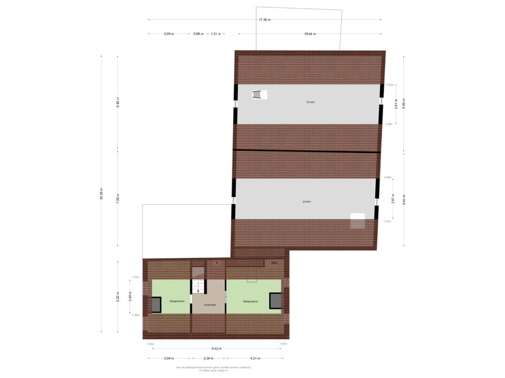 Bekijk plattegrond van Eerste Verdieping van Het Loeg 39