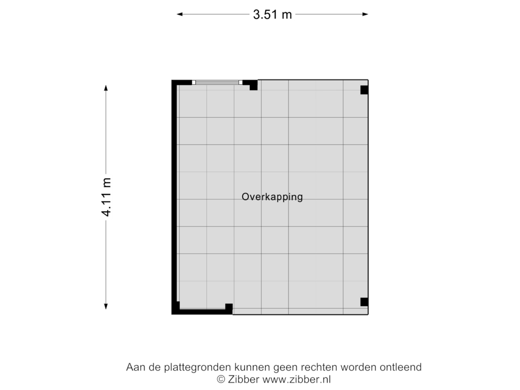 Bekijk plattegrond van Overkapping van Het Loeg 39