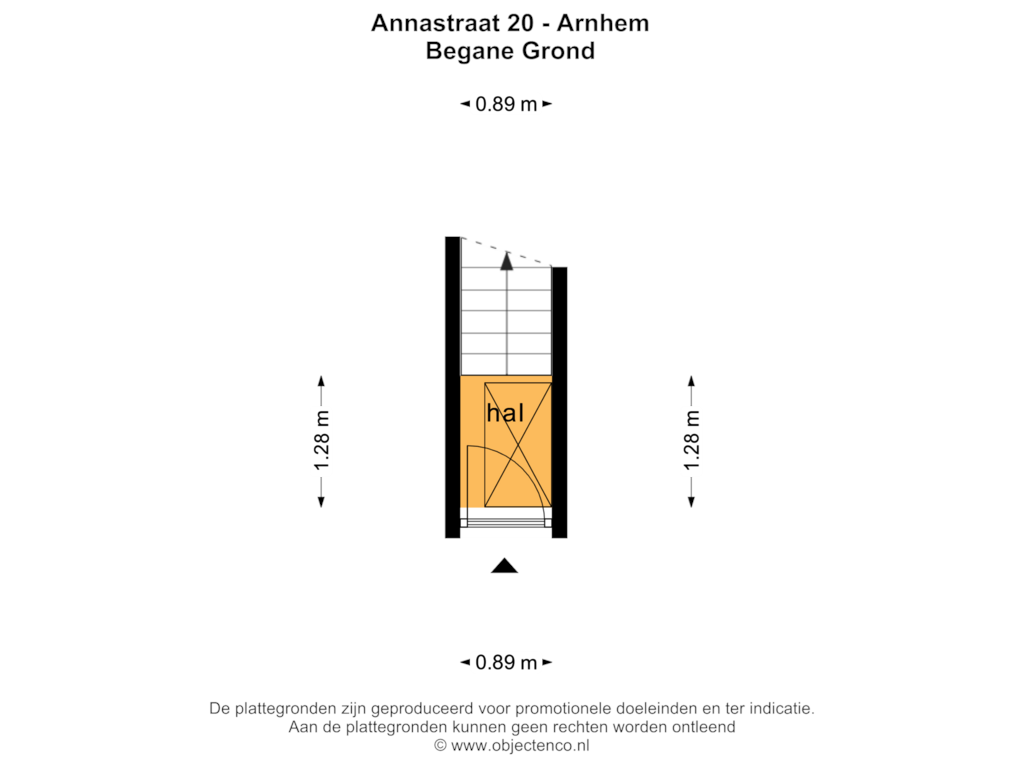 Bekijk plattegrond van Begane Grond van Annastraat 20