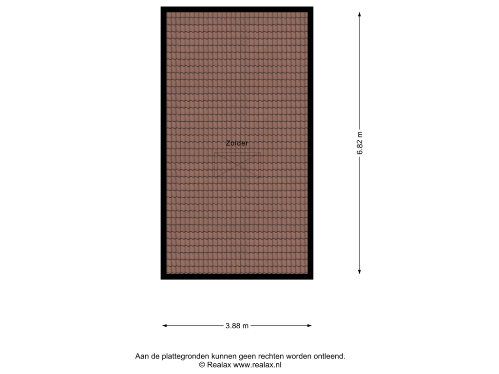 Bekijk plattegrond van Berging verdieping van Eserstraat 17