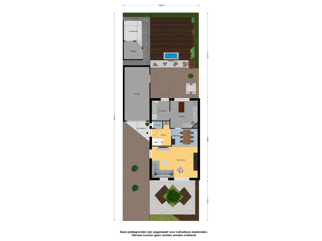 Bekijk plattegrond van Begane Grond_Tuin van De Draai 12