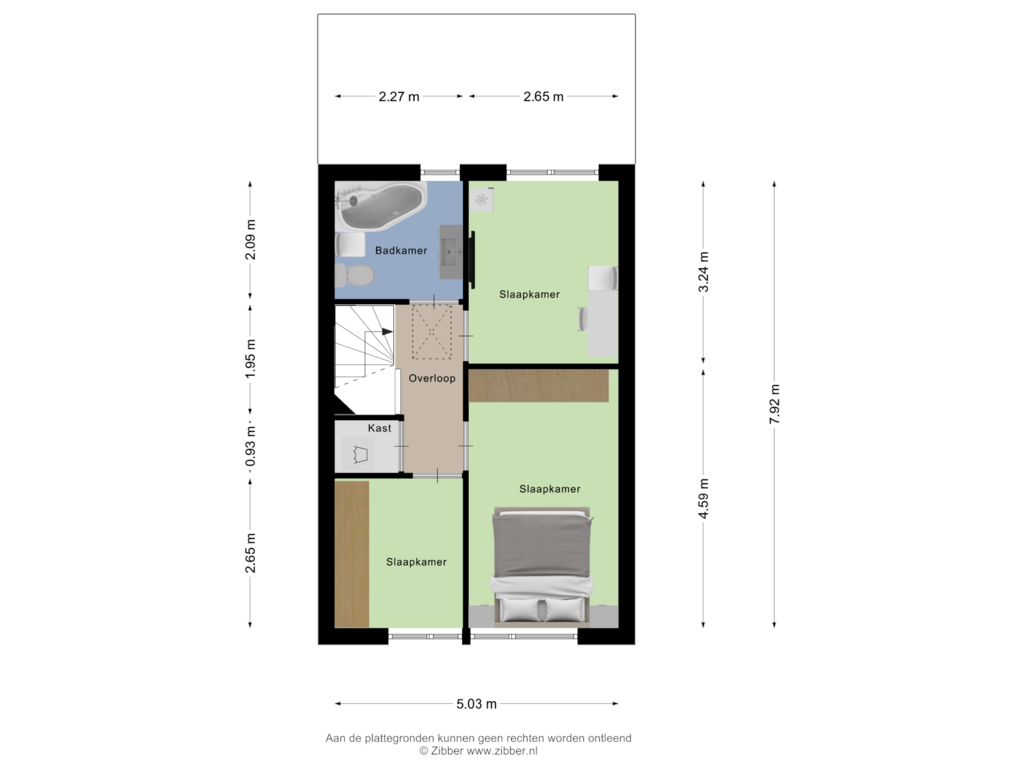 Bekijk plattegrond van Eerste verdieping van Heralaan 10