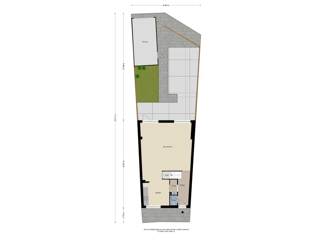 Bekijk plattegrond van Begane Grond_Tuin van Hans de Riesstraat 26