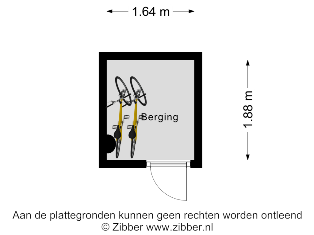 Bekijk plattegrond van Berging van Wolfskuilseweg 84