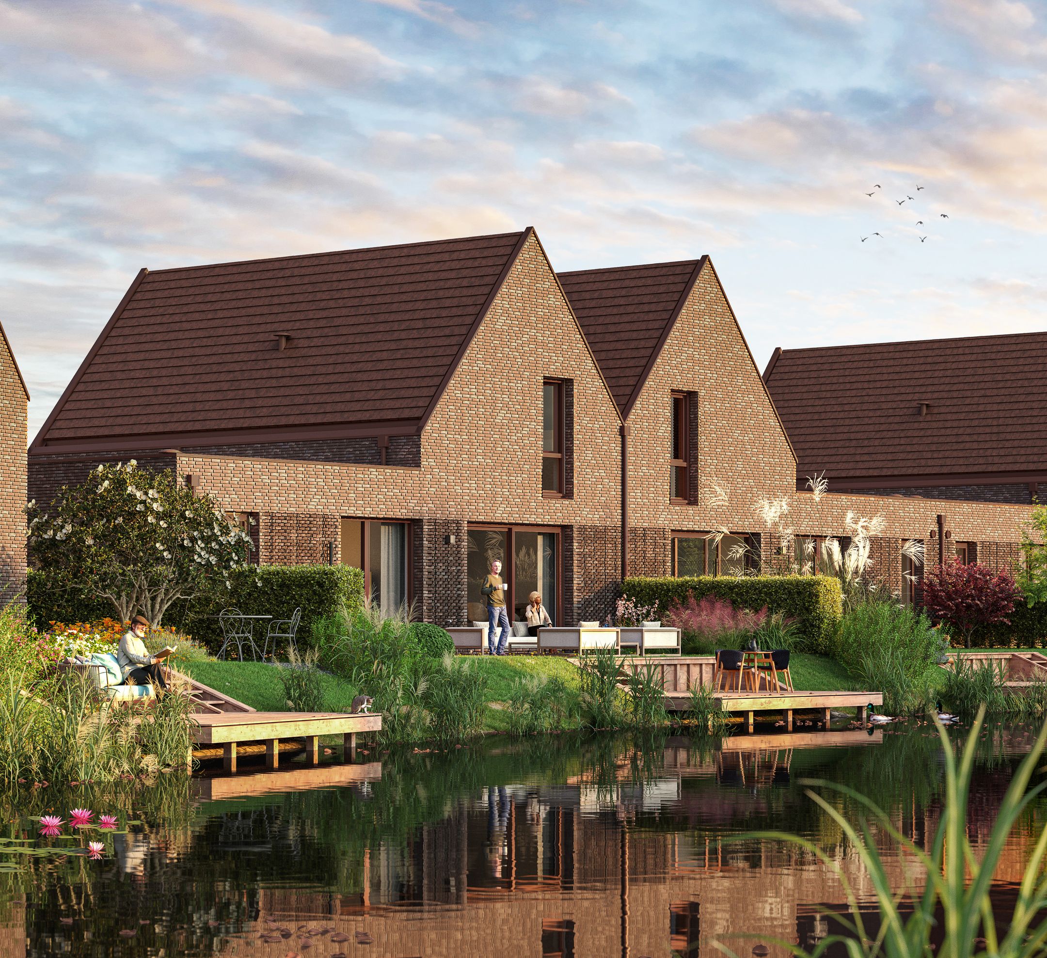 Semibungalows (Bouwnr. 118), Waalwijk, 5143NP, Noord-Brabant, Nederland  