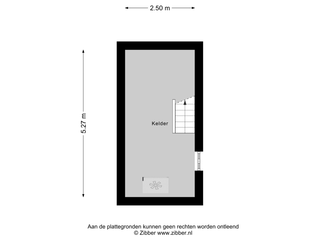 Bekijk plattegrond van Kelder van Rijksweg Zuid 143