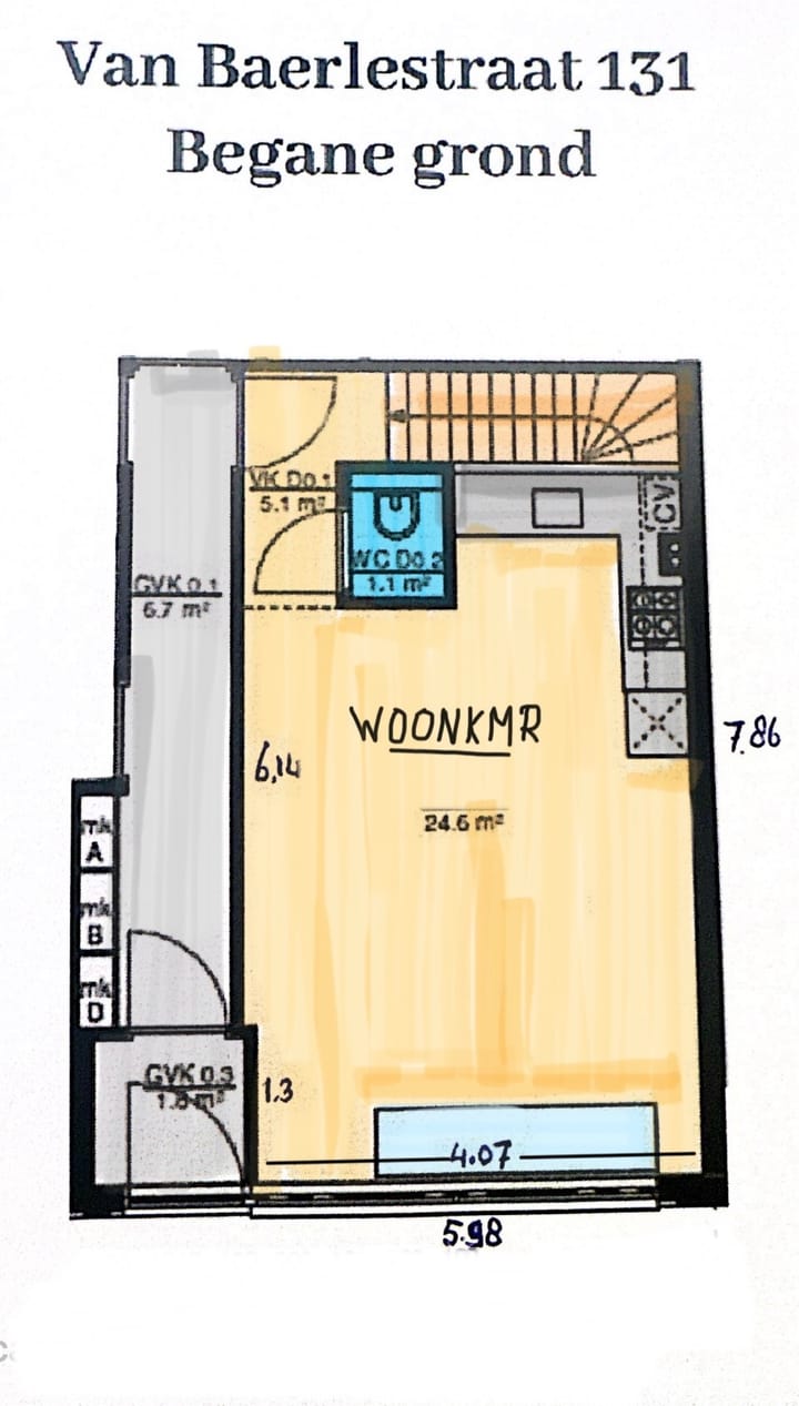 Foto 12 van Van Baerlestraat 131