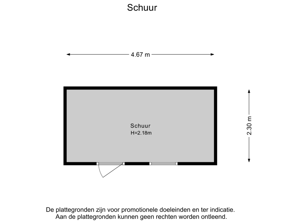 Bekijk plattegrond van Schuur van Puttershof 11