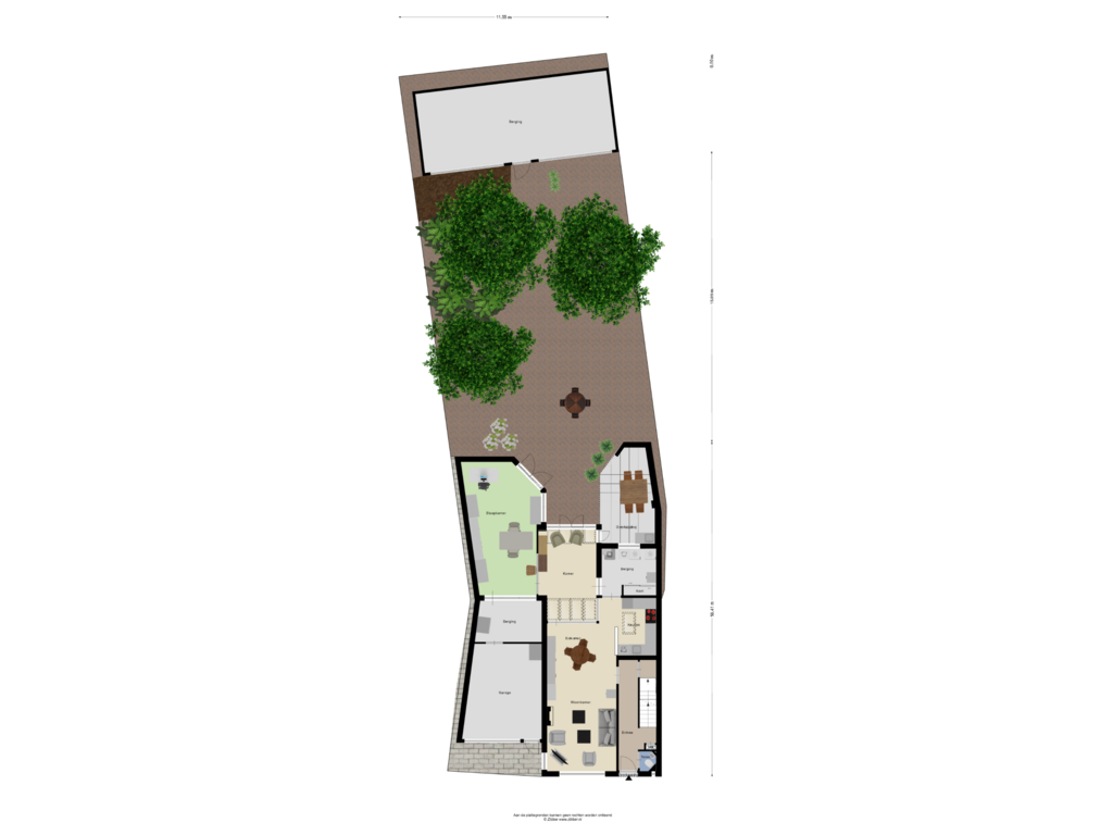 Bekijk plattegrond van Begane grond_Tuin van Spelbergsweg 17