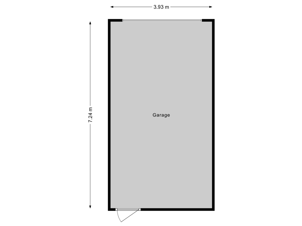 Bekijk plattegrond van Garage van De Steiger 180