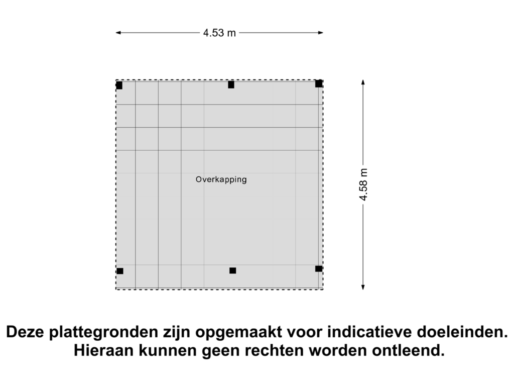 Bekijk plattegrond van Overkapping van Arendshorst 5