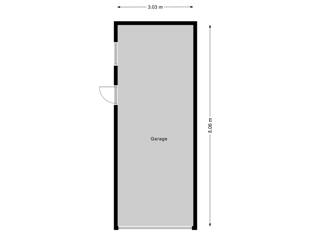 Bekijk plattegrond van Garage van Boslaan 51