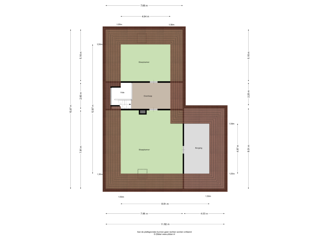 Bekijk plattegrond van Eerste verdieping van Nieuwveld 3