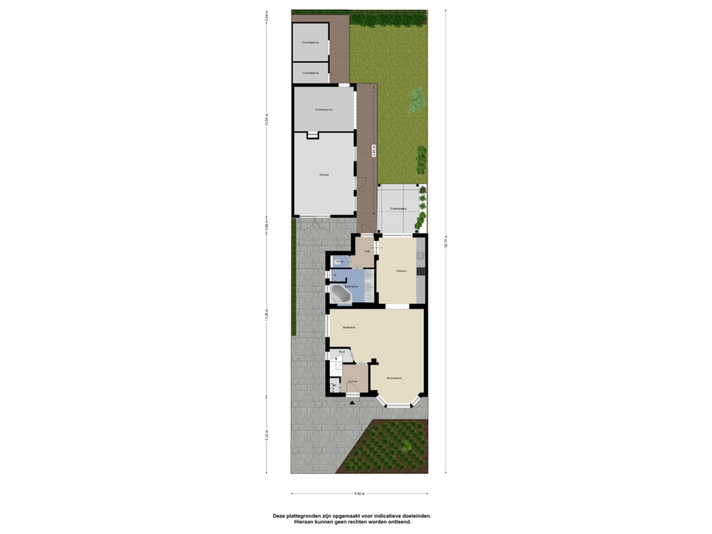 Bekijk plattegrond van Begane Grond _Tuin van Lokbossen 54