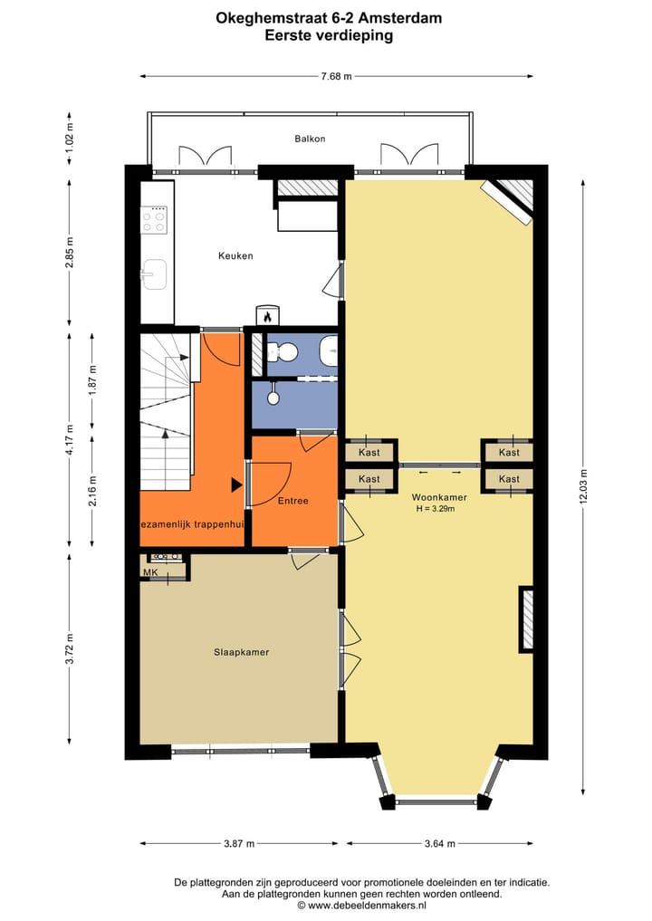 Foto 24 van Okeghemstraat 6-2