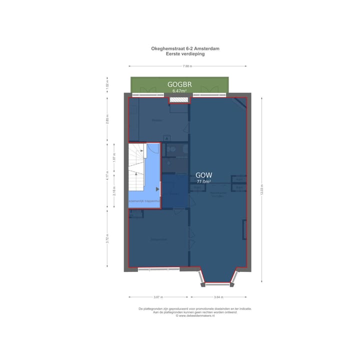 Foto 26 van Okeghemstraat 6-2