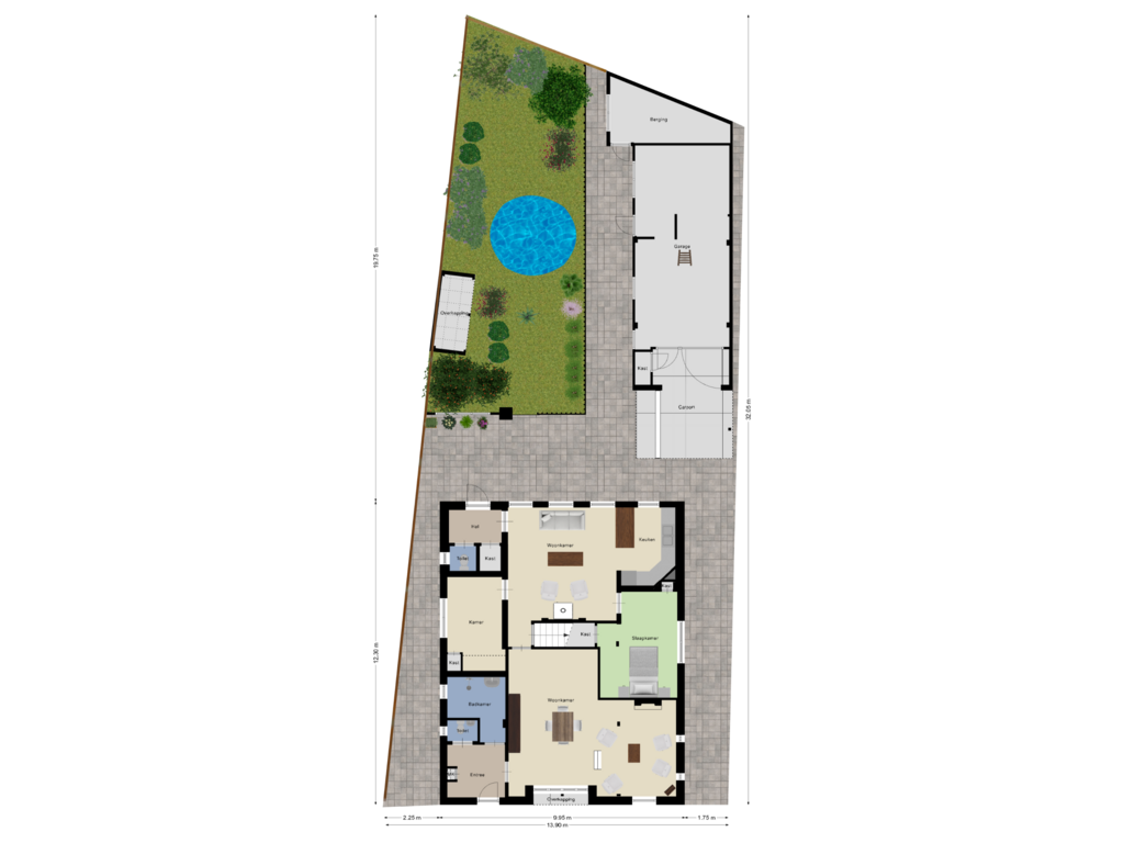 Bekijk plattegrond van Begane Grond_Tuin van Holterstraatweg 27