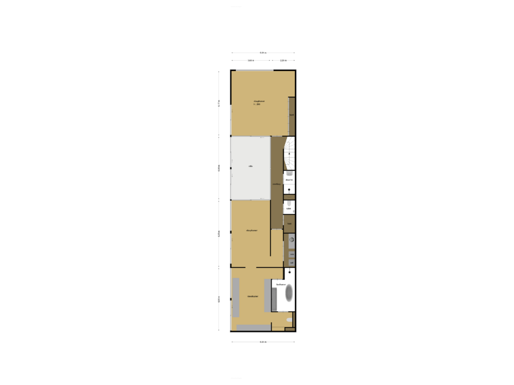 Bekijk plattegrond van verdieping van Vierwindenstraat 37