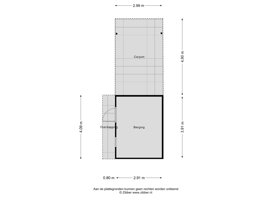 Bekijk plattegrond van Berging van Oirschotsedijk 9014