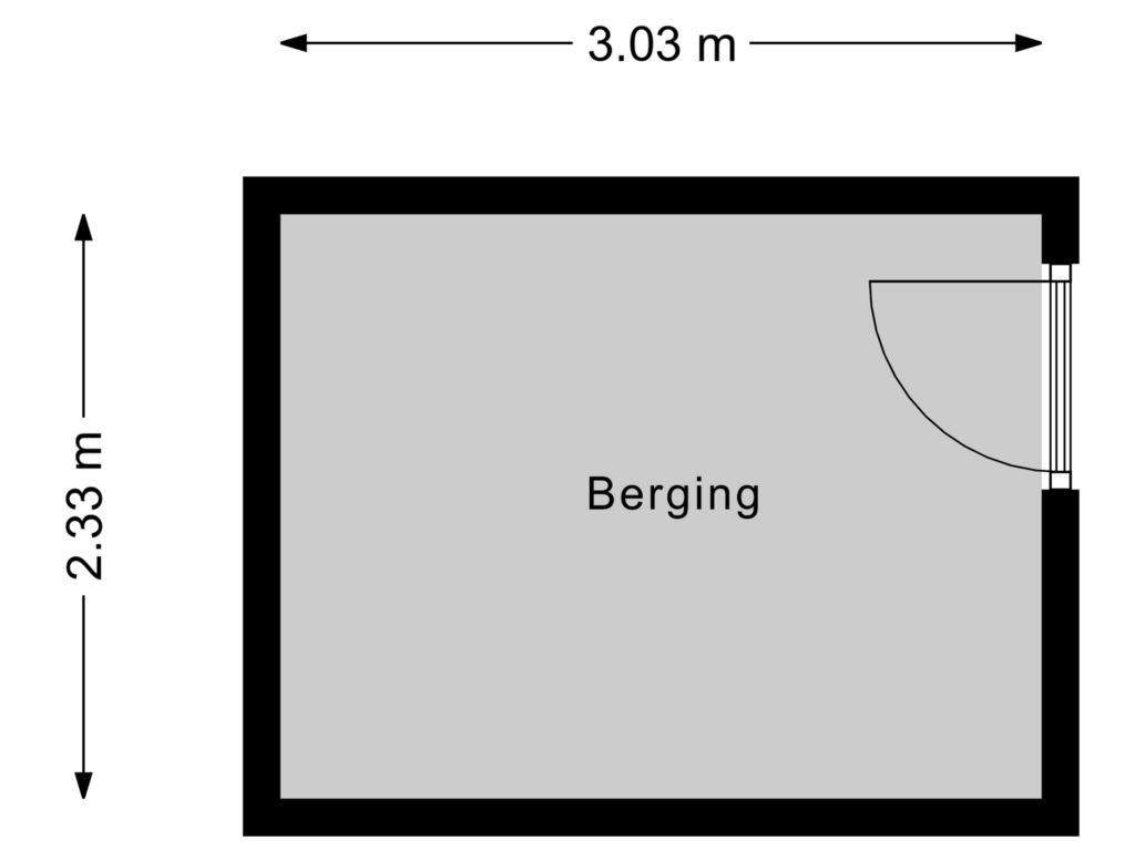 Bekijk plattegrond van Berging van Mattheus Smallegangesbuurt 64