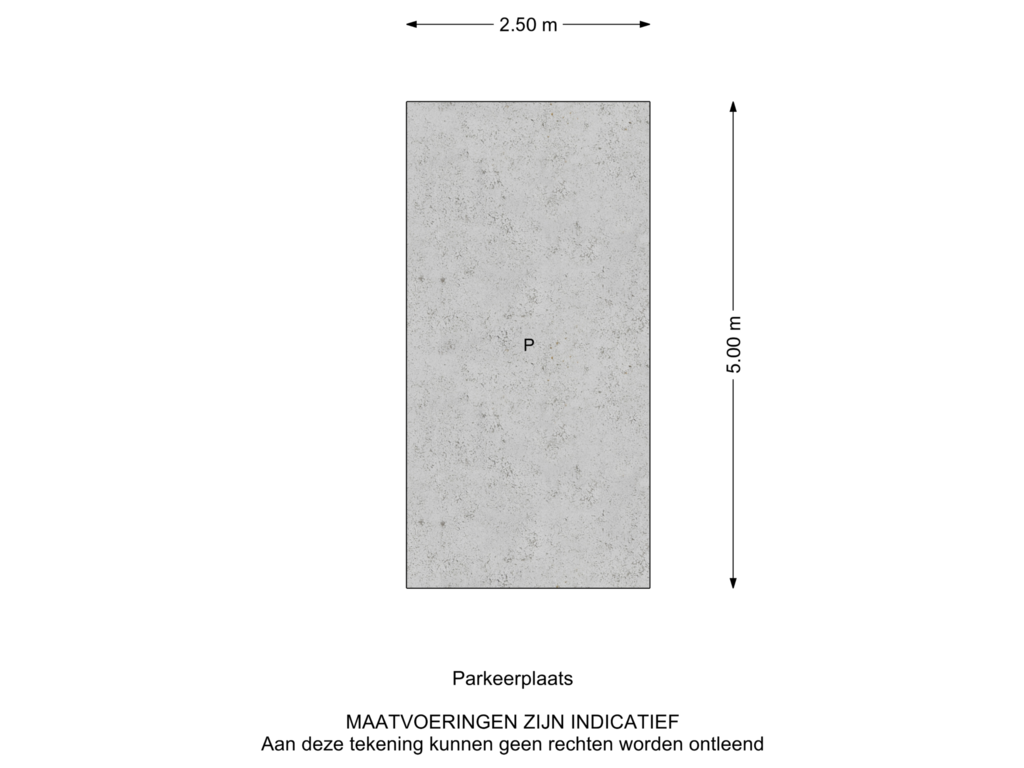 View floorplan of Parkeerplaats of Admiraalsplein 117