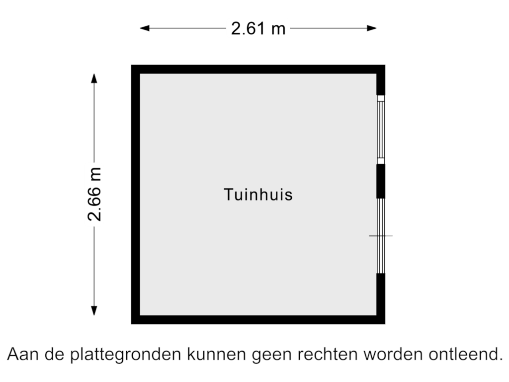 Bekijk plattegrond van Tuinhuis van Doniapark 34