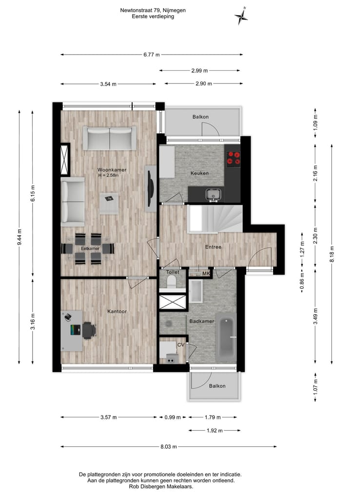 Foto 56 van Newtonstraat 79