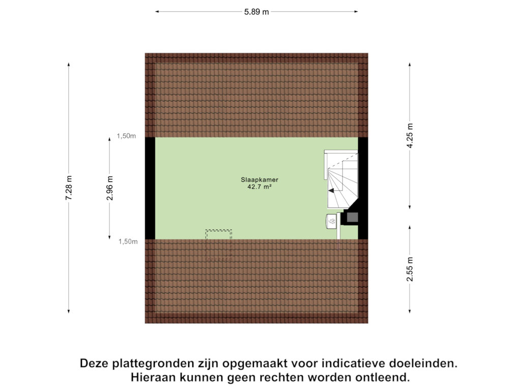 View floorplan of Tweede Verdieping of Finne 53