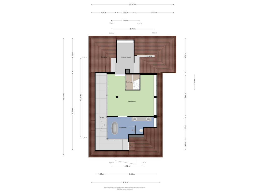 Bekijk plattegrond van Eerste verdieping van Kamerlingh Onnesstraat 25