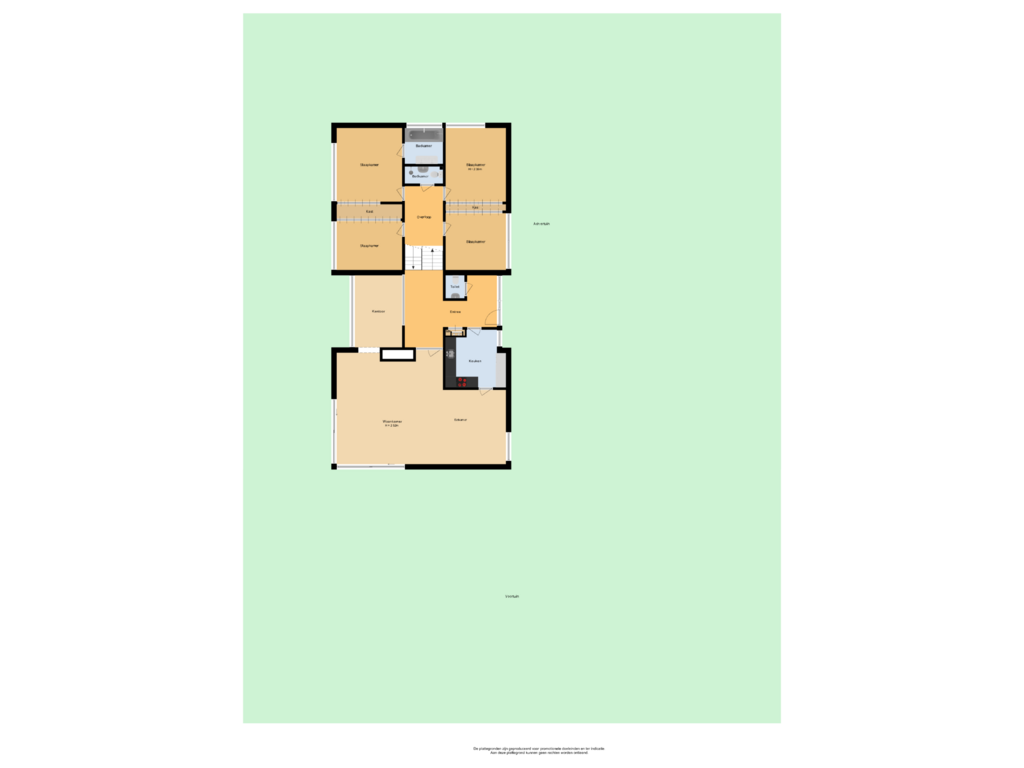 Bekijk plattegrond van Situatie van Weresteijn 13