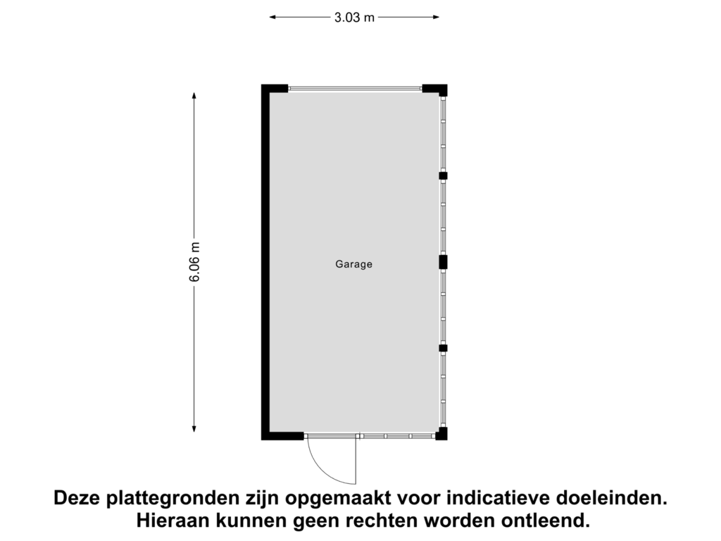 View floorplan of Berging of Deken Tomaslaan 16