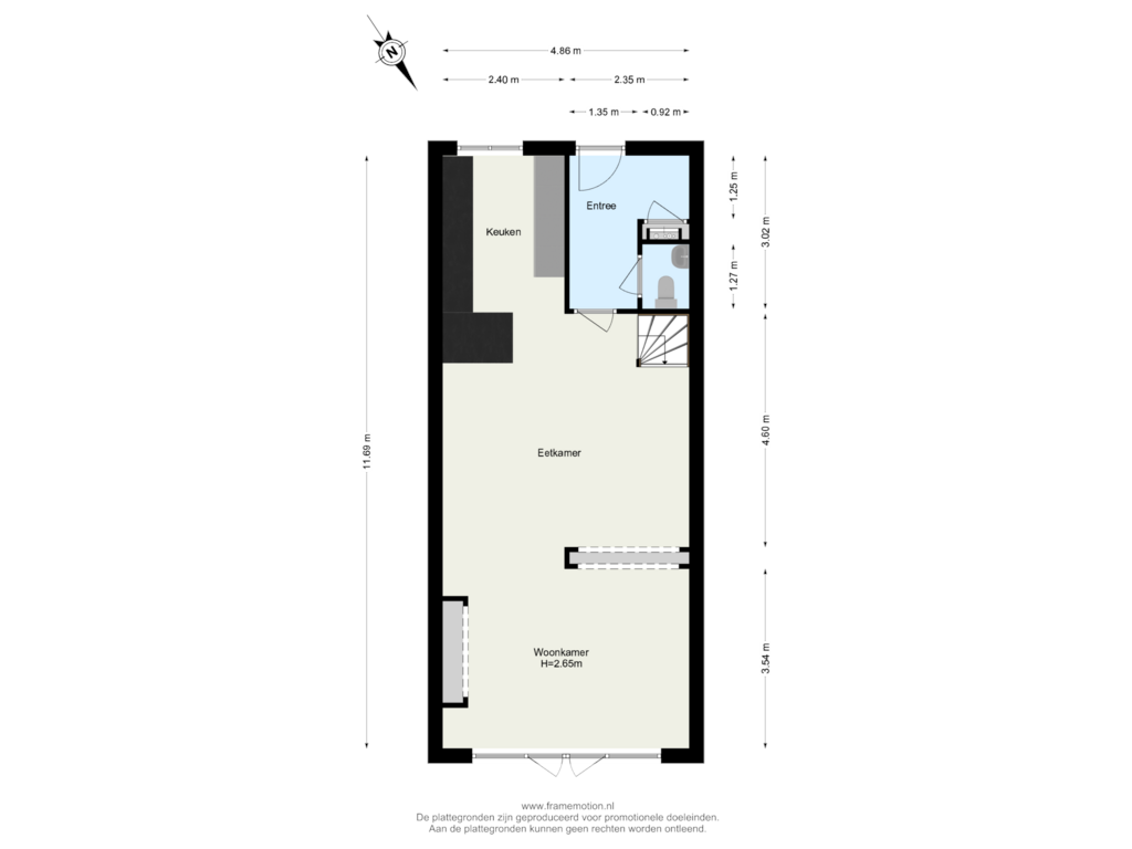 Bekijk plattegrond van Begane Grond van Sven Kramerstraat 80