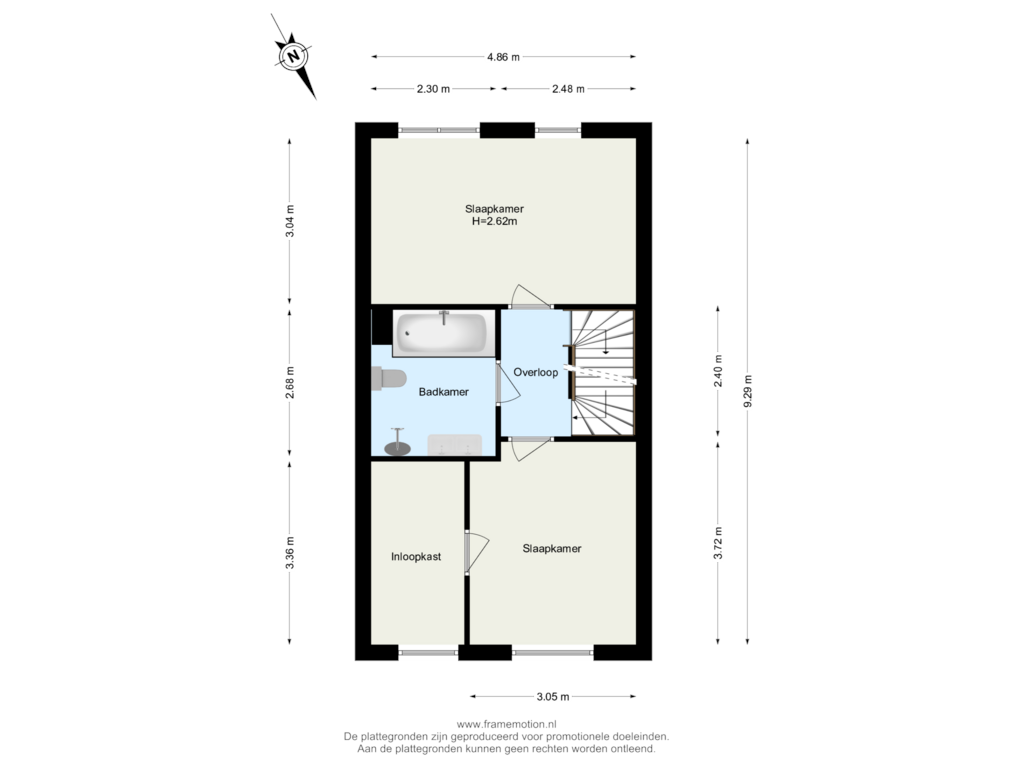 Bekijk plattegrond van Verdieping 1 van Sven Kramerstraat 80