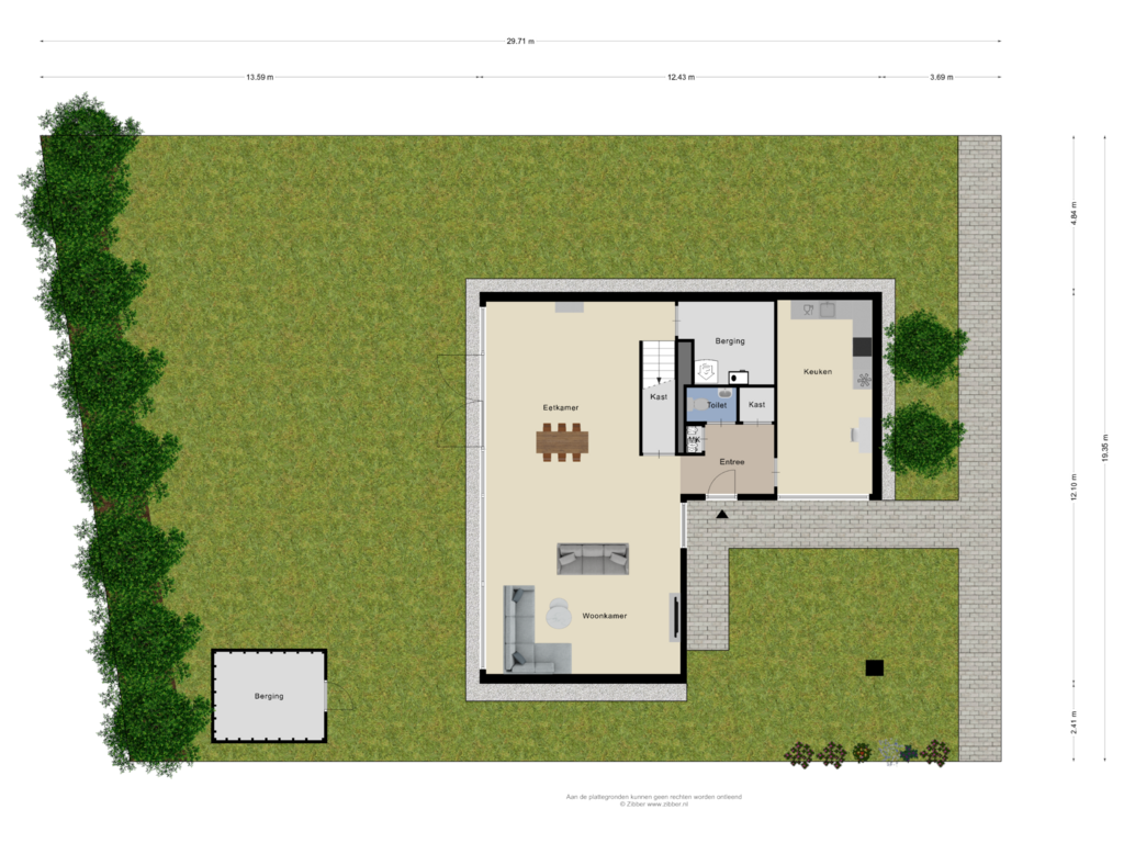 Bekijk plattegrond van Begane Grond_Tuin van Hopbellen 7