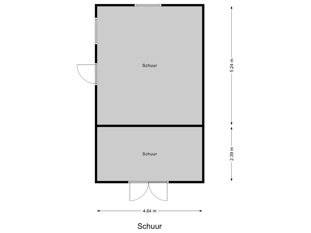 Bekijk plattegrond van Schuur van Soetelaer 7