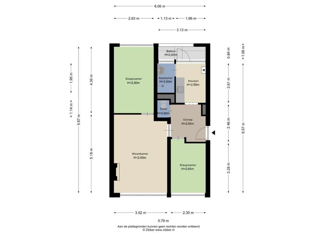 Bekijk plattegrond van Appartement van Frans Halsstraat 14