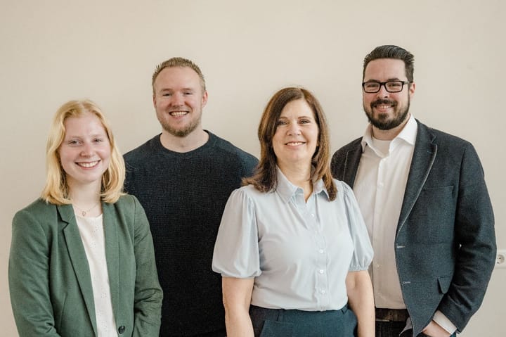 Een promotiefoto voor op kantoor