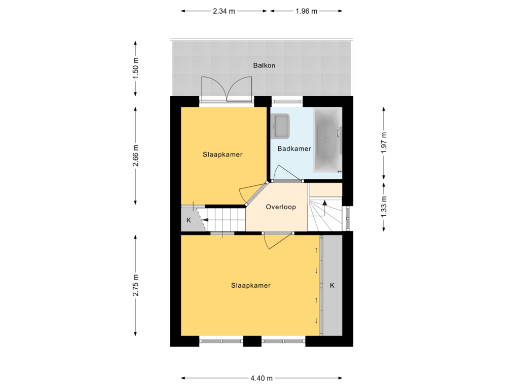 Bekijk plattegrond van 1e Verdieping van Breemarsweg 467