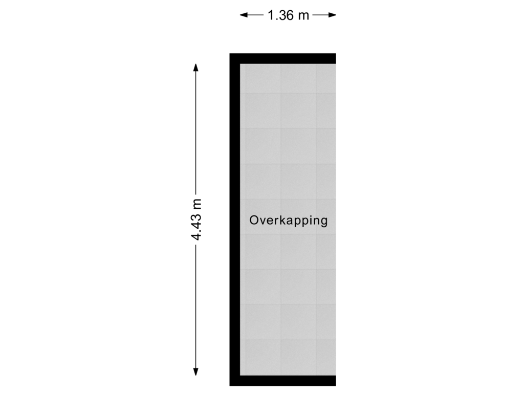 Bekijk plattegrond van Overkapping van Grosthuizen 88