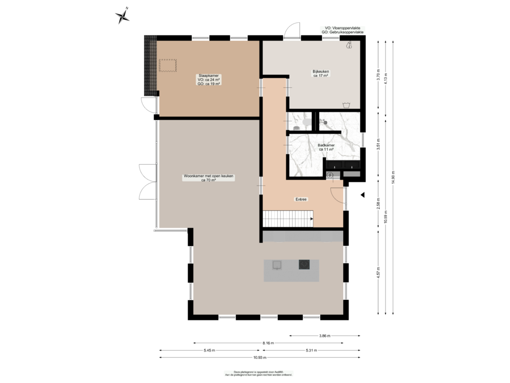 Bekijk plattegrond van Begane grond van Rijksweg 29