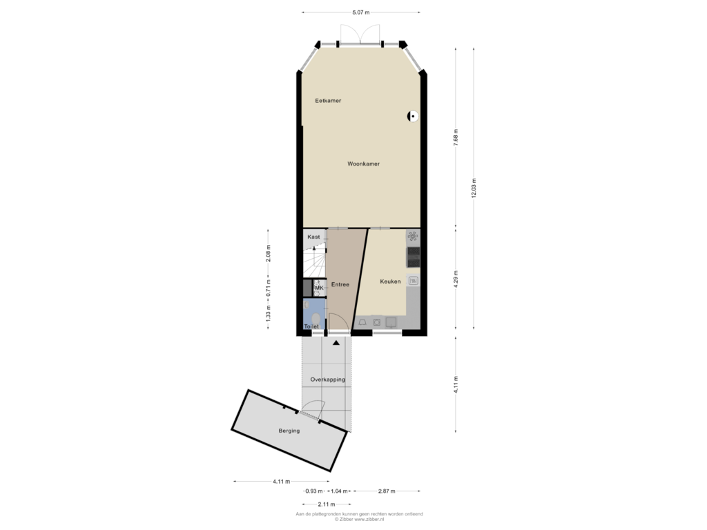 Bekijk plattegrond van Begane grond van Tuinderijpad 10