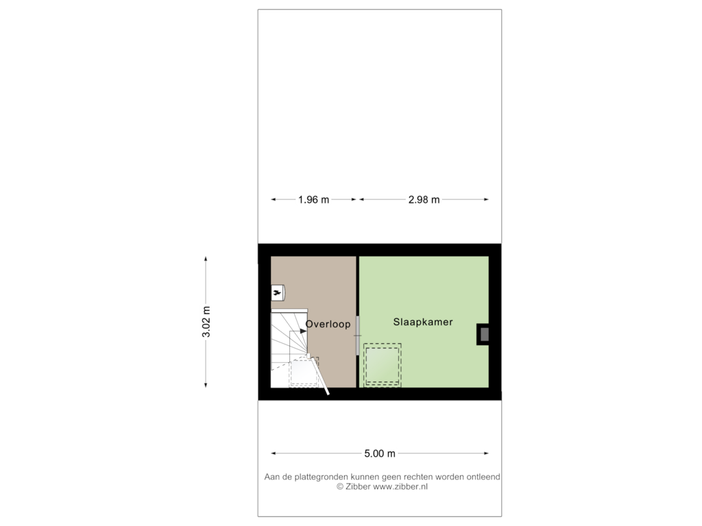 Bekijk plattegrond van Tweede verdieping van Tuinderijpad 10