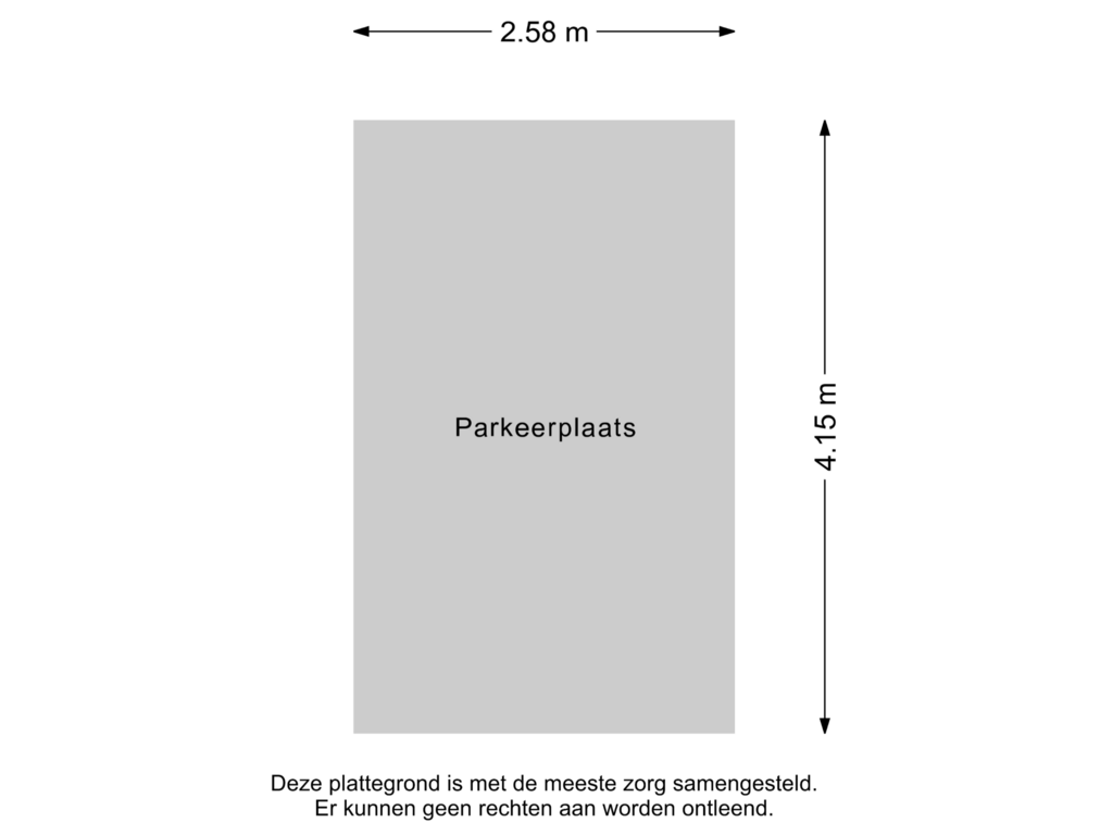 Bekijk plattegrond van Parkeerplaats van Lloydkade 607