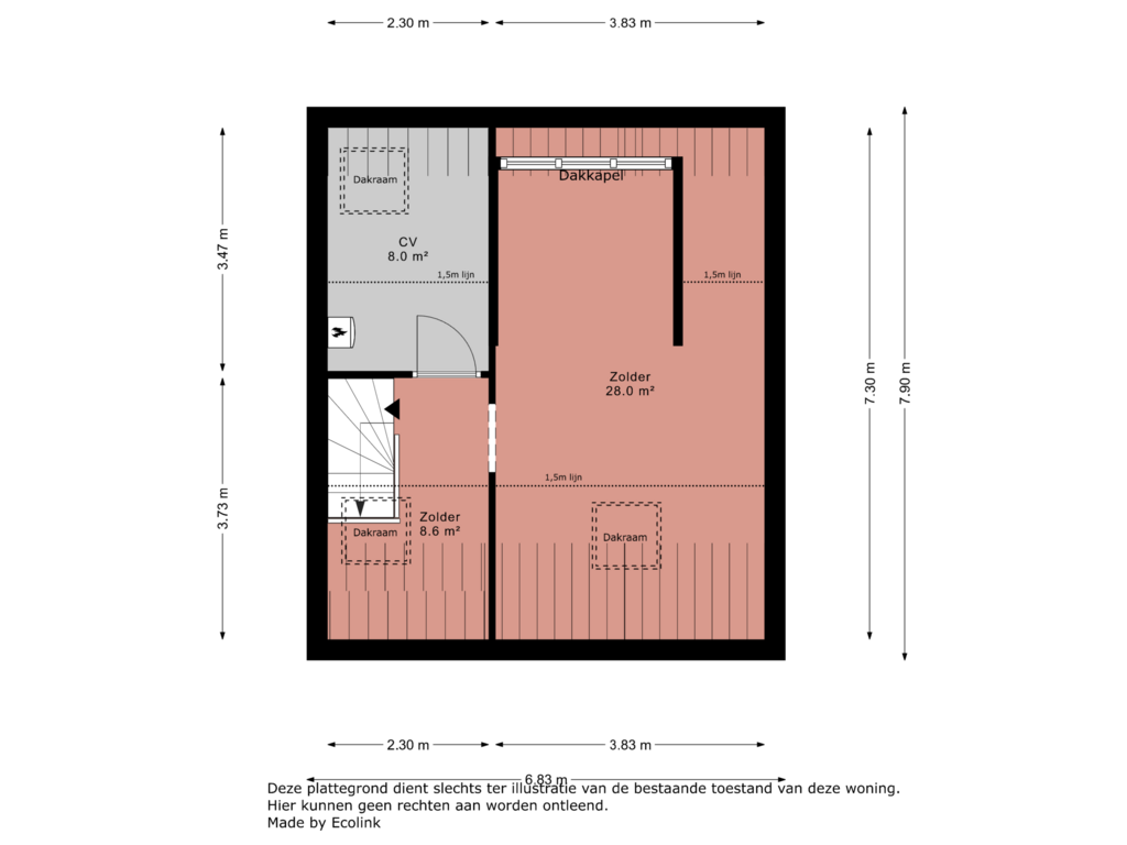 Bekijk plattegrond van Zolder van Ireneplein 10