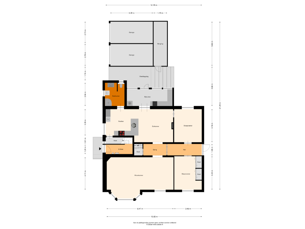 Bekijk plattegrond van Begane grond van Heistraat 37