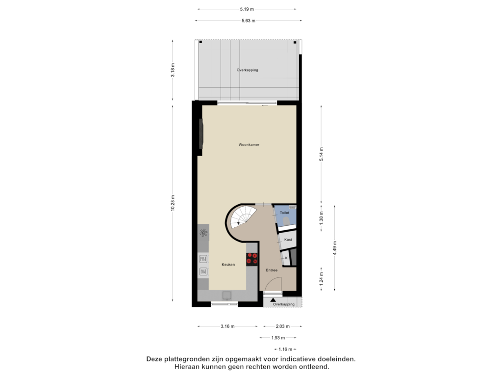 Bekijk plattegrond van Begane Grond van Else van der Banstraat 37